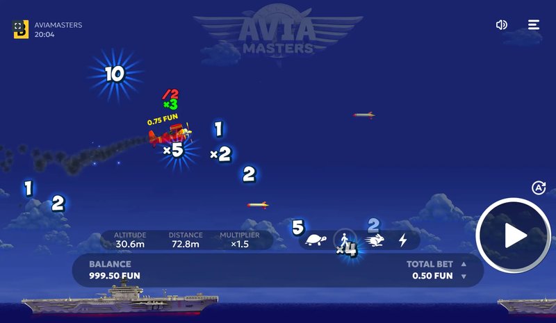 Overview of avia masters game